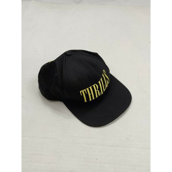 WeSC Mens Hat Black One Size Baseball Graphic Cap - Picture 4 of 10